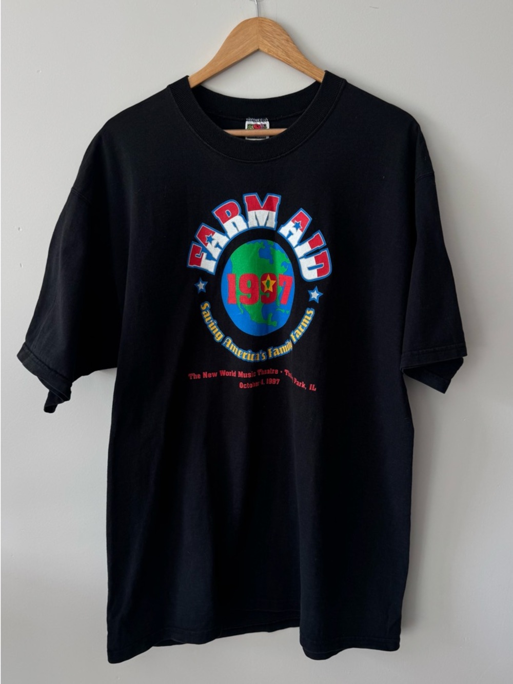 Vintage 'Farm Aid 1997' Graphic Tee, XL